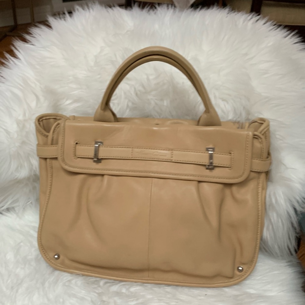 Kenneth Cole New York Leather Handbag.